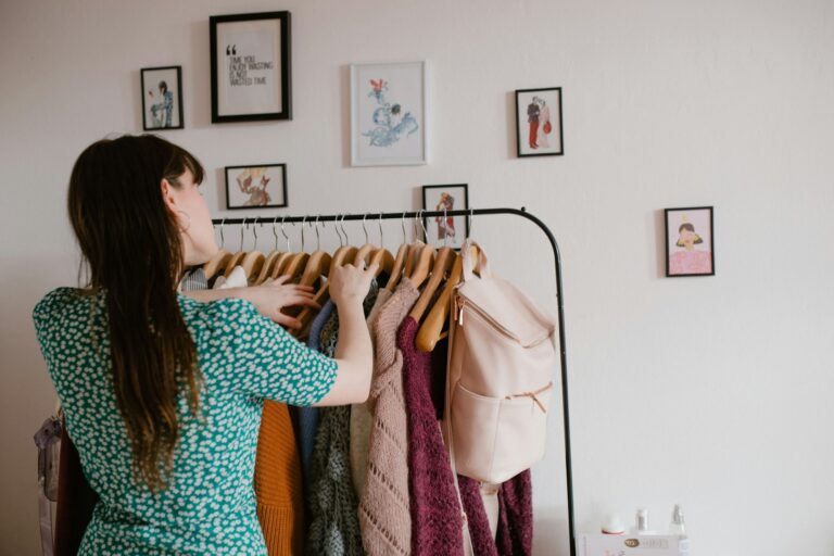 Closet organizing
